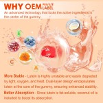 Lutein Zeaxanthin Gummies Factory - OEM with Vitamins A C E Bilberry Vision Health