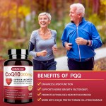CoQ10 Softgels Supplier - OEM 200mg with BioPerine Omega 3 Antioxidant Heart Support