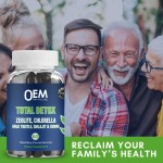 Heavy Metal Detox Gummies Factory - OEM Zeolite Chlorella Milk Thistle Safe for Women