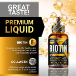 Biotin Collagen Drops Manufacturer - Private Label Oil Peptides Liquid for Hair Skin Nails