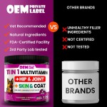 Dog Multivitamin Chewable Factory - OEM ODM with Glucosamine Chondroitin Hip Joint Support