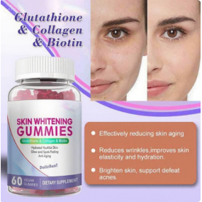Glutathione Collagen Biotin Gummies Manufacturer - Whitening & Anti-Aging Supplement