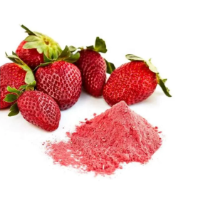 Wholesale Strawberry Extract Powder Manufacturer - Bulk 100% Natural Instant Soluble Strawberry Fruit Powder