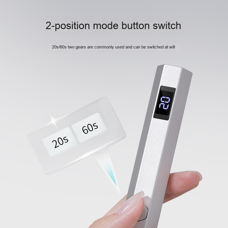 UV LED Nail Lamp Manufacturer - Professional 3W Portable Smart Sensor Gel Dryer Fast Curing Design