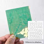 Nail Art Decoration Factory - Summer New Hot Trend 3D Aurora Glass Paper Candy Heart DIY Accessory