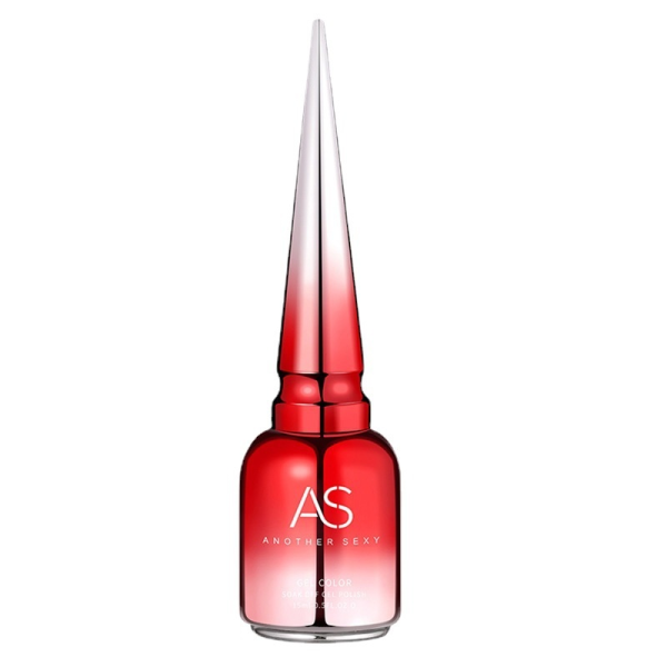 Nail Gel Manufacturer - AS 2024 Red Bottle Soft Gold Chrysanthemum Collection Whitening Solid Color