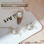 Nail Charms Supplier - Wholesale 3D Diamond Ball Sparkling Nest Cut Organza Studs Eco-Friendly