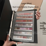 Nail Swatch Book Factory - Kraft Paper with Ring Binder Removable Gel Color Chart Salon Home Display