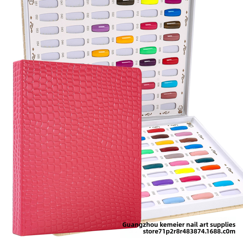 Nail Swatch Book Factory - Professional A4 Size 120-308 Gel Polish Display Board for Salons Wholesale