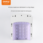 Hand Rest Nail Lamp Factory - Q9 Rechargeable 48W Smart Sensor UV/LED Dryer OEM/ODM Customization