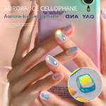 Nail Art Decoration Factory - Summer New Hot Trend 3D Aurora Glass Paper Candy Heart DIY Accessory