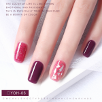 Nail Gel Set Manufacturer - 2024 Red Bottle 18 Colors Smoky Purple Whitening Solid Color Resin LED