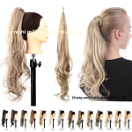 Ponytail Extension Supplier - 32 Inch Magic Stick Wrap Around Synthetic Hairpiece for Women