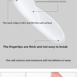 Press-On Nails Supplier - Ultra-Thin Seamless Full Half Cover DIY No Glue Fitting False Nails Salon