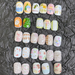 Nail Stickers Factory - Korean Style INS 3D 2D Floral Spring Summer Bow Hand-Painted Transfers