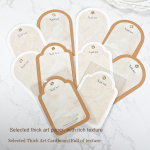 Nail Art Display Manufacturer - High-End Double-Layer Cardboard INS-Style Background Paper Card