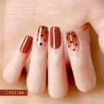 Gel Polish Supplier - AS New Red Bottle 2024 18 Colors Cherry Blossom Set Whitening Solid Color