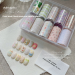 Nail Stickers Factory - Korean Style INS 3D 2D Floral Spring Summer Bow Hand-Painted Transfers