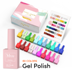 Gel Polish Set Factory - MXSI Professional 60 Colors Salon Grade LED/UV Curable for Wholesale