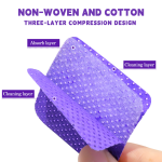 Nail Cleaning Wipes Manufacturer - 200pcs Cotton Double-Sided Lint-Free Absorbent for Glue Removal