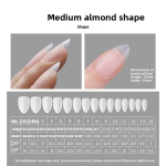 Press-On Nails Supplier - Ultra-Thin Seamless Full Half Cover DIY No Glue Fitting False Nails Salon