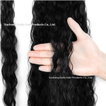Cornrow Ponytail Extension Factory - European American Style Thick Curly with Magic Tape