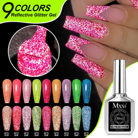 Gel Polish Set Supplier - MXSI Professional 9-Color Salon Grade LED/UV Matte Finish Soak-Off