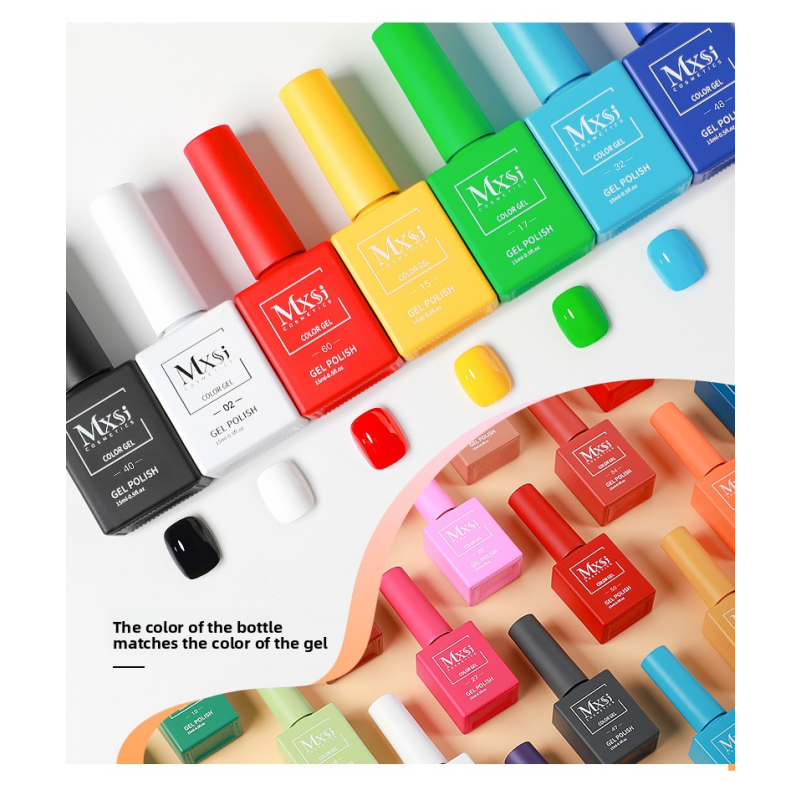 Gel Polish Kit Manufacturer - MXSI Professional 60 Colors Whitening Set for Salon Startup LED/UV