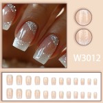 Acrylic Nails Kit Factory - Wholesale 24pcs Finger Nail Decorations Art Accessories with File