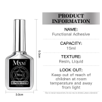 UV Gel Set Factory - MXSI Professional Soak off Builder Gel Silver Bottle Base Top Coat Matte