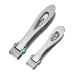 Manicure Tool Set Manufacturer - Large Opening Square Stainless Steel Nail Clippers Scissors Solid Craft