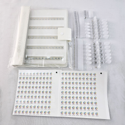 Acrylic Sample Board Manufacturer - Dustproof Transparent Color Magnetic Storage for Nail Tips