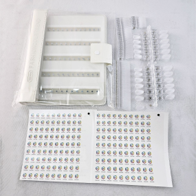 Acrylic Sample Board Manufacturer - Dustproof Transparent Color Magnetic Storage for Nail Tips