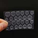Nail Adhesive Tape Supplier - 24 Pcs Waterproof Transparent Jelly Double-Sided for Manicure Pedicure