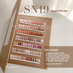 Nail Swatch Book Factory - Kraft Paper with Ring Binder Removable Gel Color Chart Salon Home Display