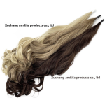 Ponytail Extension Supplier - 32 Inch Magic Stick Wrap Around Synthetic Hairpiece for Women