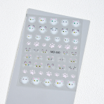 Nail Stickers Factory - Hot Sale Gradient Cute Kitty Bow 3D Fashion Plastic Cat Paw DIY Decals