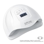 UV LED Nail Lamp Factory - Professional 120W Portable Lightweight ABS Square 4 Timer Settings