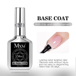 UV Gel Set Factory - MXSI Professional Soak off Builder Gel Silver Bottle Base Top Coat Matte