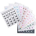 Nail Stickers Factory - Zhengxiang Gradient French 3D Hot-Selling INS Adhesive Decorations DIY