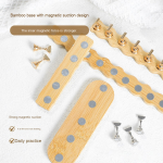 Nail Art Base Supplier - Wholesale Solid Wood Japanese Style Magnetic Strong Metal Practice Tool