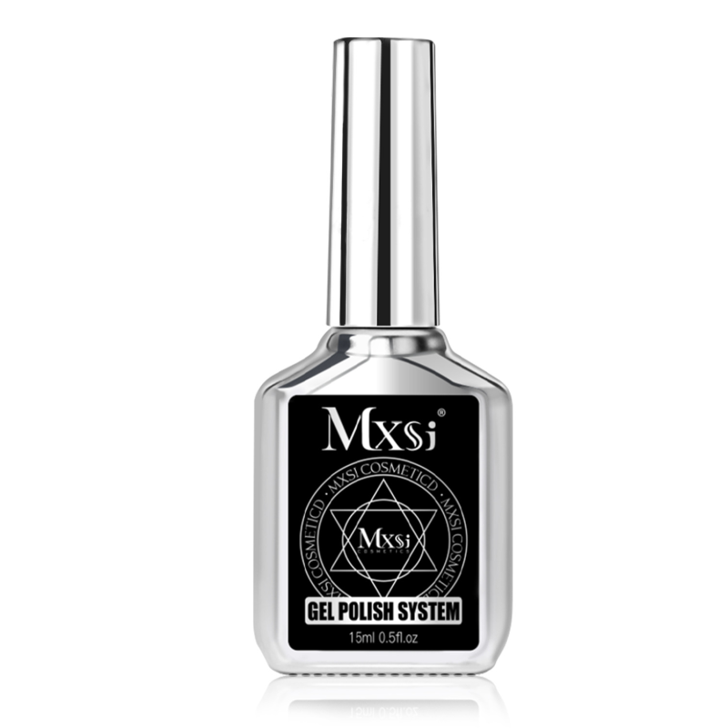 UV Gel Set Factory - MXSI Professional Soak off Builder Gel Silver Bottle Base Top Coat Matte