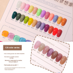 Gel Polish Set Manufacturer - AS Professional 120 Colors Salon Kit with LED Lamp Base Top Coat