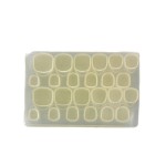 Nail Adhesive Tape Supplier - 24 Pcs Waterproof Transparent Jelly Double-Sided for Manicure Pedicure