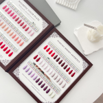 Nail Art Display Booklet Factory - Popular Cross-Border Magnetic Suction Removable Testable Color Plate