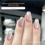 Cat Eye UV Polish Supplier - Autumn Winter White Moonlight Ceramic New Explosive Porcelain Crystal