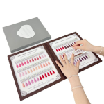 Nail Art Display Booklet Factory - Popular Cross-Border Magnetic Suction Removable Testable Color Plate
