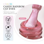 Cat Eye Gel Polish Manufacturer - MXSI Candy Glass 2025 New Colorful Rainbow Colors Professional Set