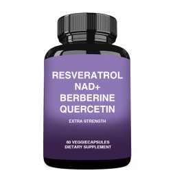 Resveratrol Capsules Supplier - OEM/ODM 100% Natural Ingredients NAD+ Berberine Quercetin 14in1