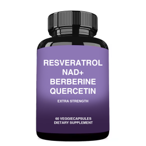Resveratrol Capsules Supplier - OEM/ODM 100% Natural Ingredients NAD+ Berberine Quercetin 14in1